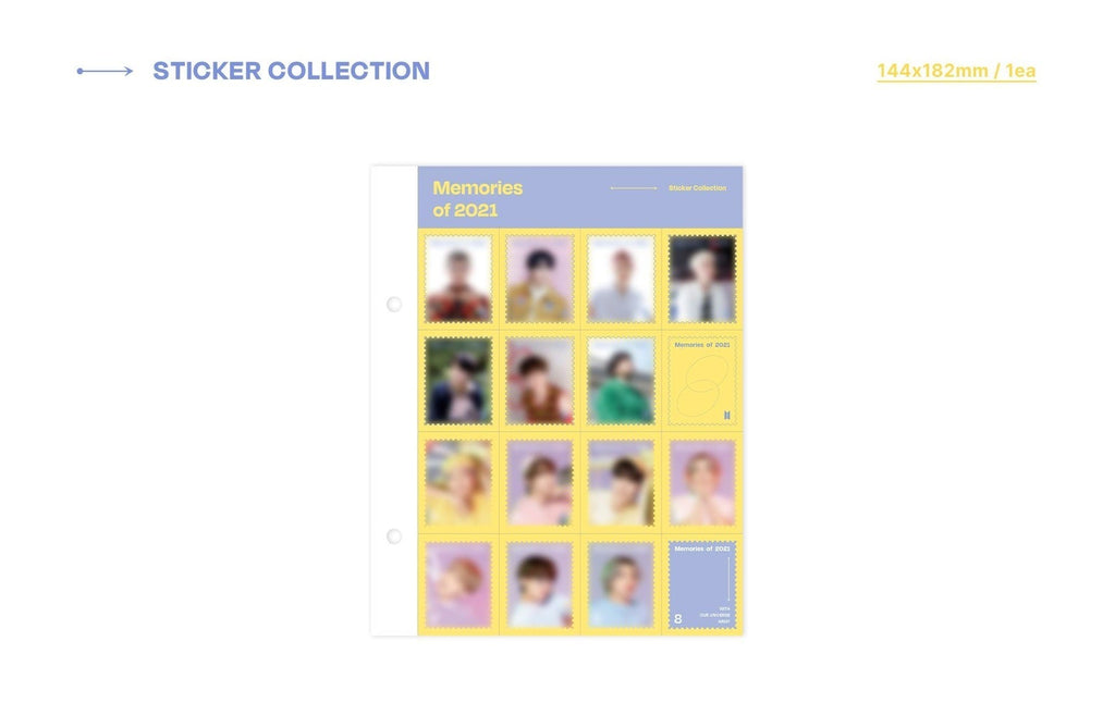 BTS MEMORIES OF 2021 DVD