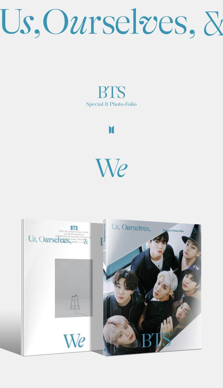 BTS - SPECIAL 8 PHOTO FOLIO US OURSELVES AND BTS WE