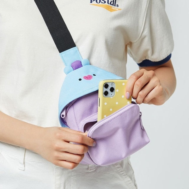 BT21 Canvas Cross Body Bag