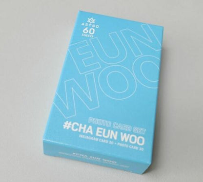 CHA EUN WOO Special Photo Card SET