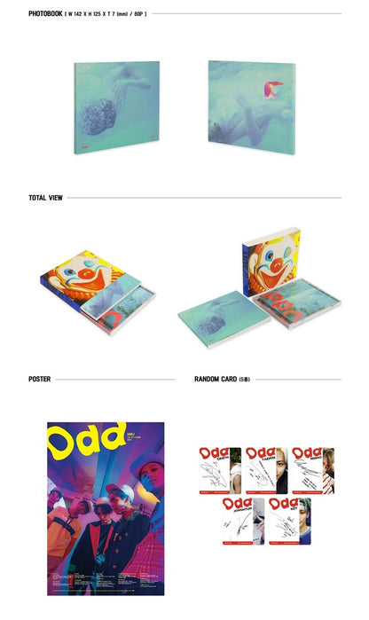 SHINEE - 4TH ALBUM [ODD] [A VER]