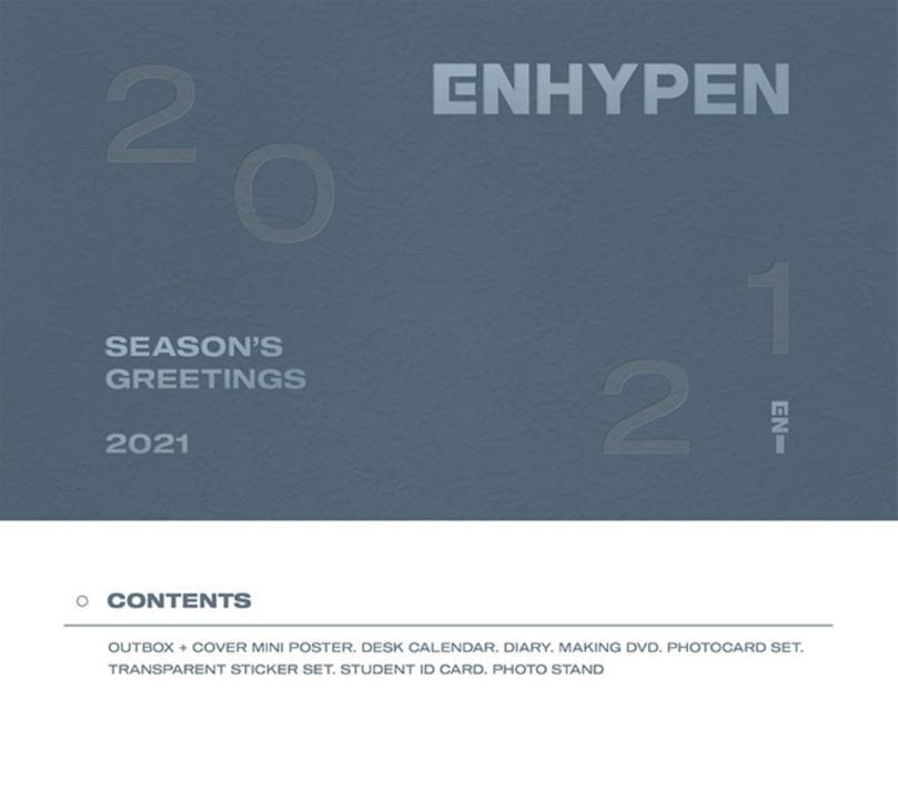 [PRE-ORDER] ENHYPEN - 2021 SEASON'S GREETINGS