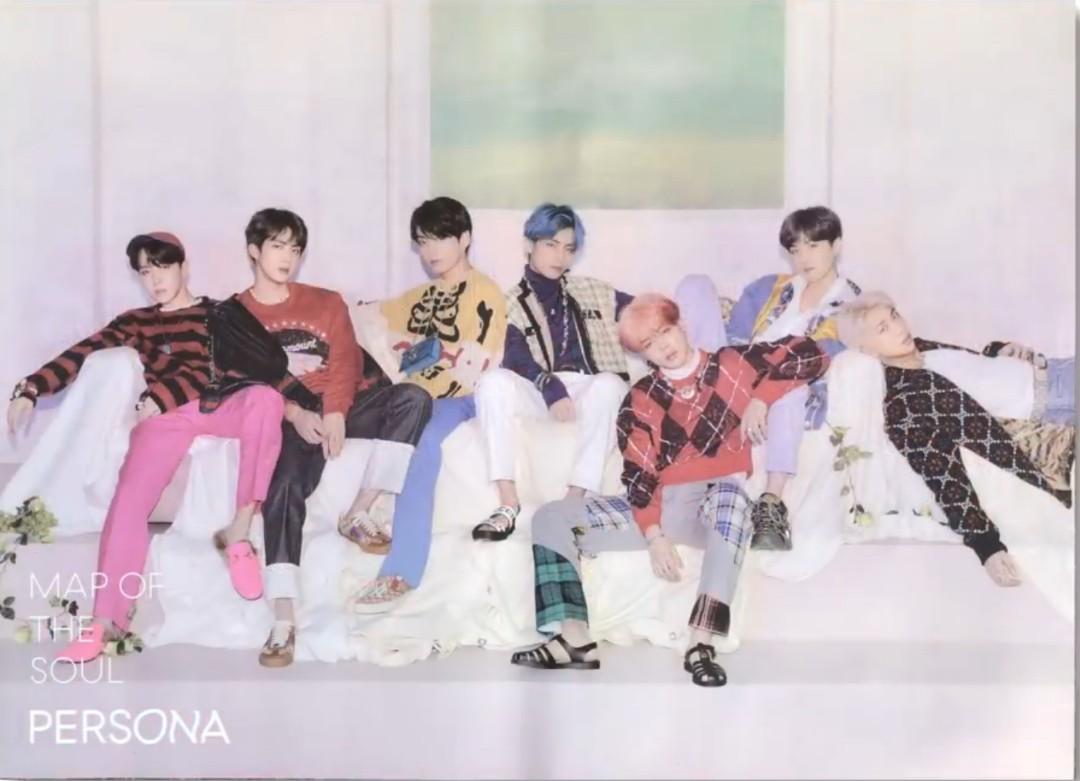 BTS - MAP OF THE SOUL : PERSONA POSTER (RANDOM)